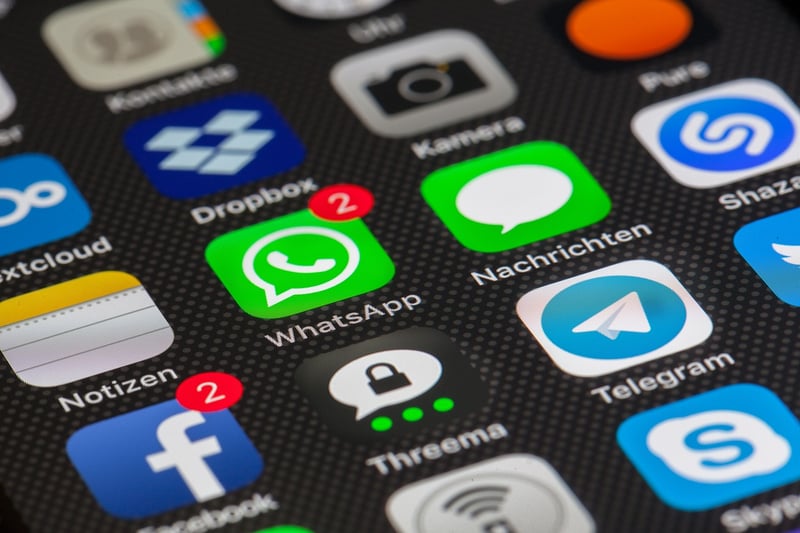 Social Media Abstract Background